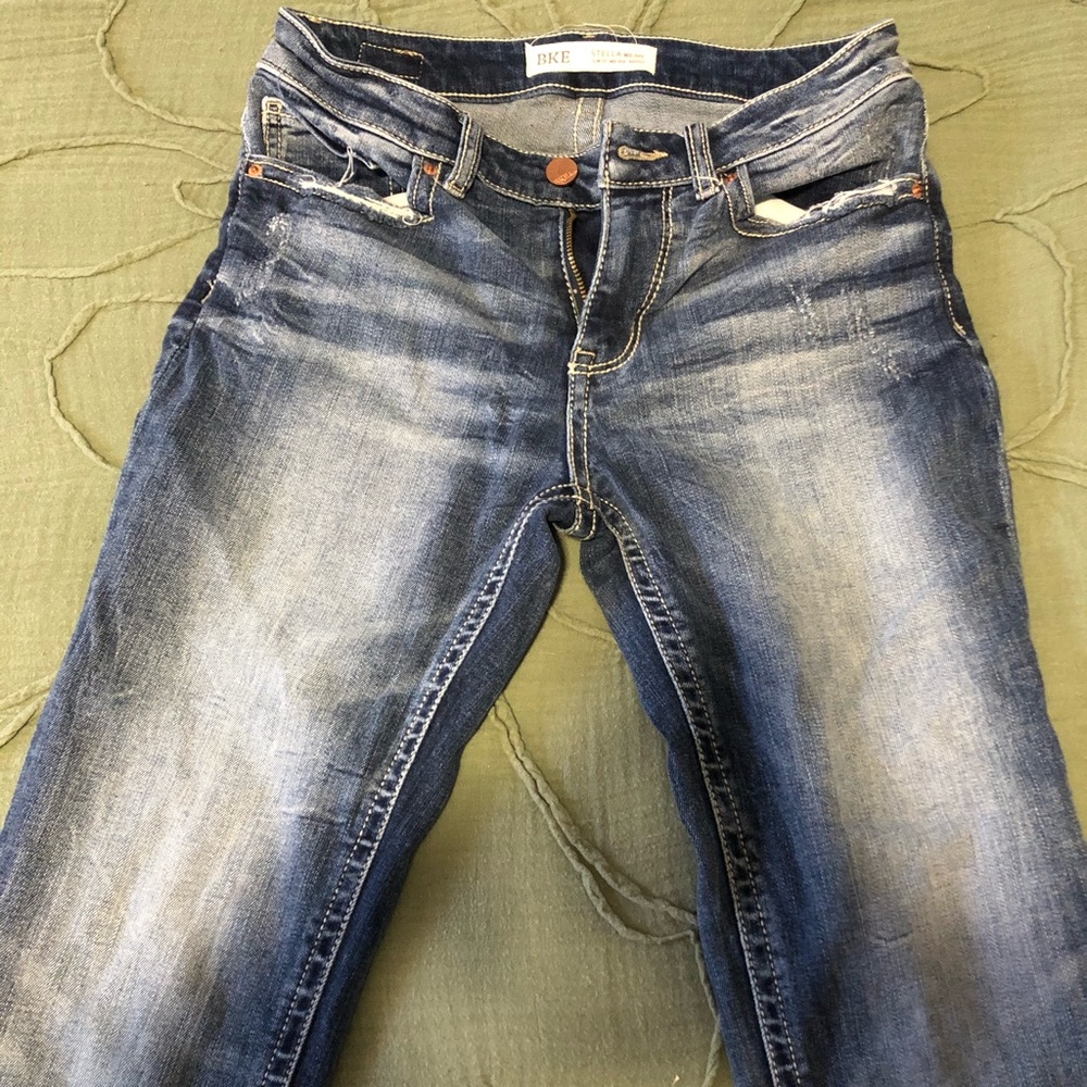 BKE Distressed Stella Jeans
